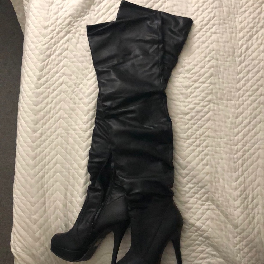 Thigh high boots
